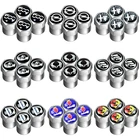 Колпачки для клапанов автомобильных колес, чехол для штока Opel Lifan Saab Daewoo Great Wall Ssangyong Dacia 500, эмблемы SAAB, автомобильные аксессуары