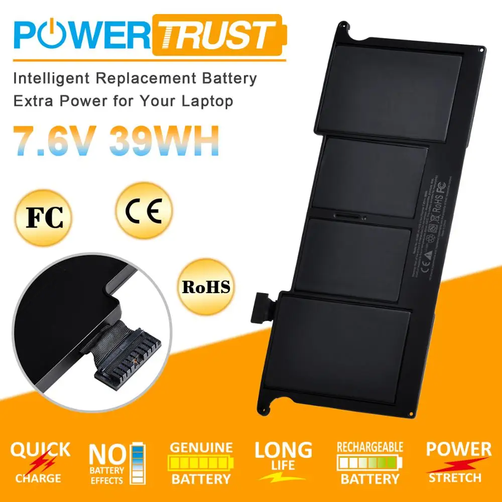 

New A1495 A1406 Laptop Battery for Apple MacBook Air 11'' A1465 A1370 Mid 2011 2012 2013 Early 2014 2015 Version