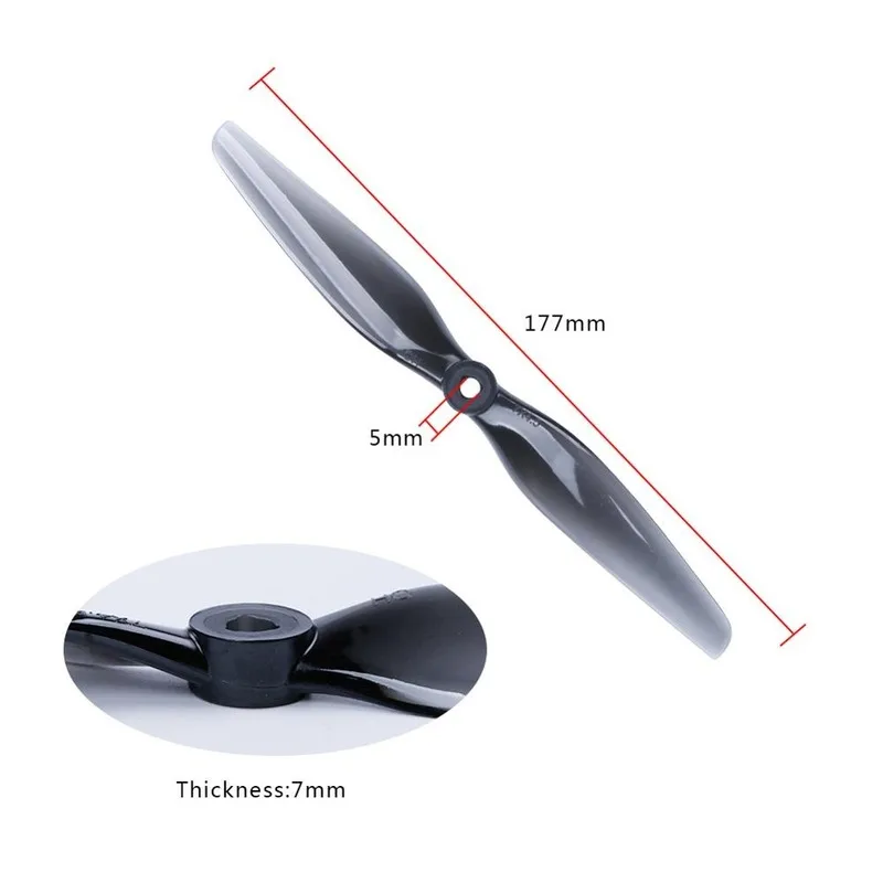 7 дюймовый винт hq 7x45 7045 8 шт 2 лезвия cw