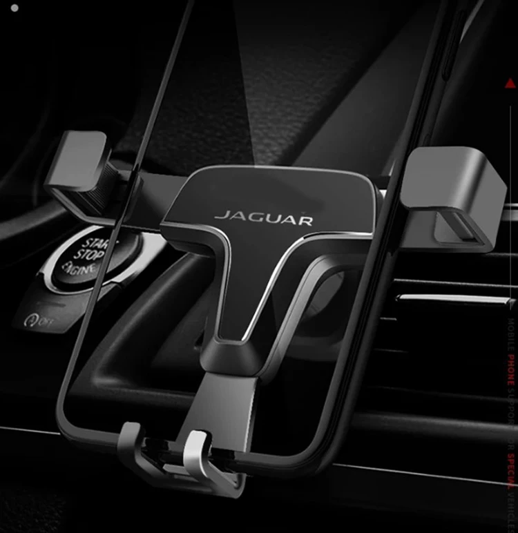 Для Jaguar XF XFL XE XJL F-PACE f pace X761 F-TYPE E-PACE универсальный держатель на вентиляционное отверстие автомобиля держатель вращение на 360 держатель для телефона стиль