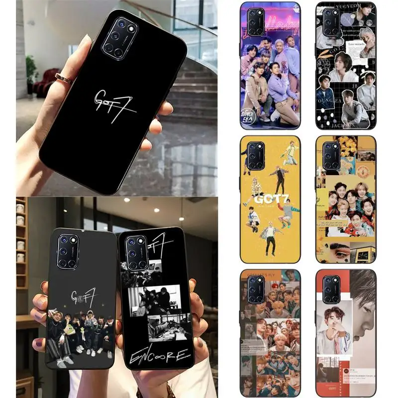 

Zororong Got7 KPOP Phone Case For Oppo Reno2 3 A77 92020 F11 Realme 2 3 5 6 Pro XT