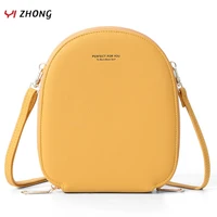yizhong luxury multifunction shoulder bag leather messenger bags clutch crossbody bags for women female phone bag ladies purse