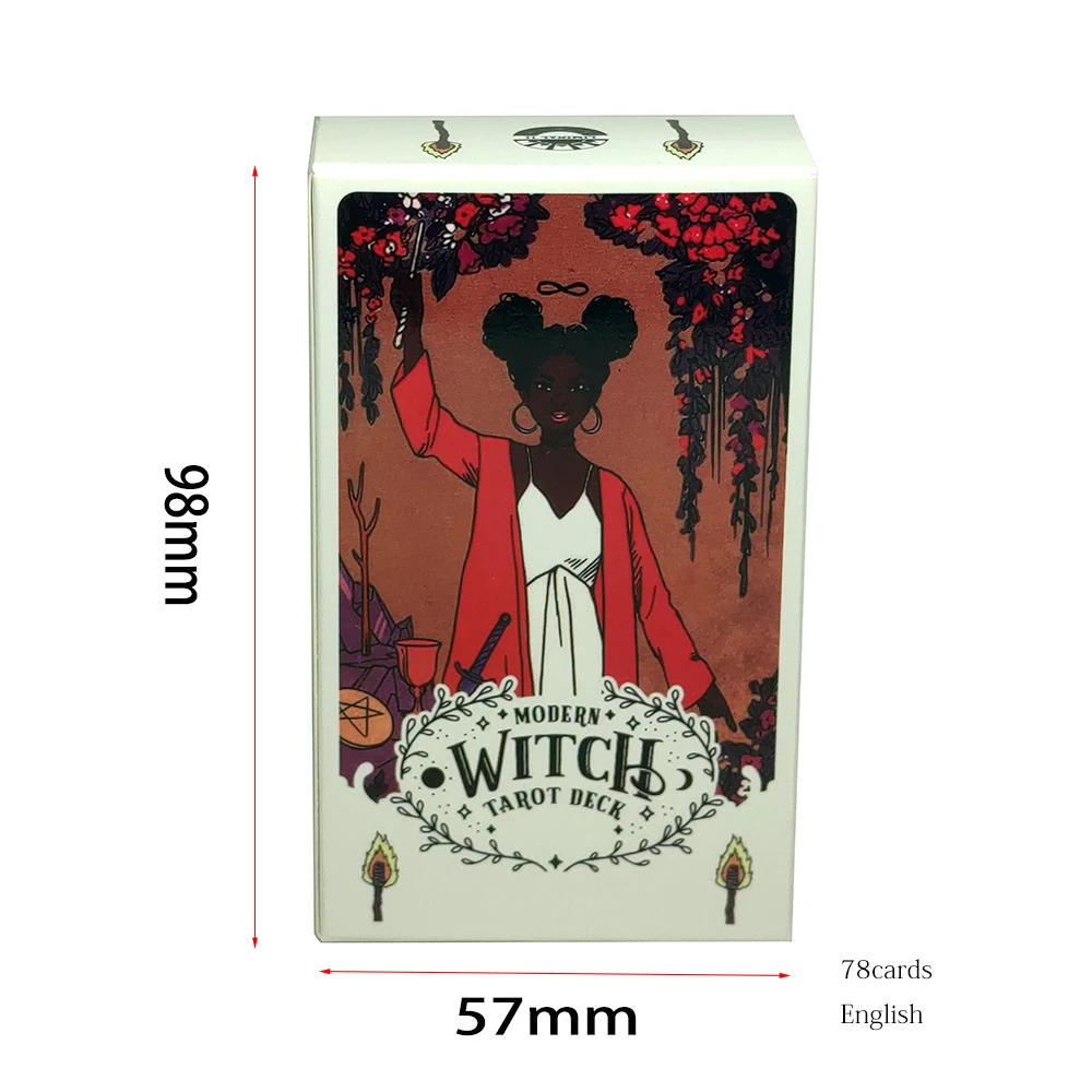 

New Tarot Cards.The Modern 2 Witch Tarot Deck. Oracle divination cards. Fate divination game. Tarot cards. Tarot for beginners.