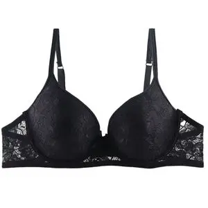 Beauwear 75B 80B 85B 85C 90C 95C 100C 105C 110C 115C сексуальный бюстгальтер большого размера пуш-ап бюстгальтер Пушап для женщин большие размеры чашечки кружевное женское белье - Цвет: Black
