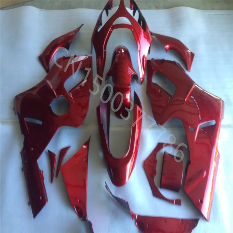 

Custom Motorcycle Fairing For KAWASAKI NINJA ZX 12R 00-01 ZX12R 00 01 ZX-12R 2000 2001 ZX-12R red workbody Fairing kit