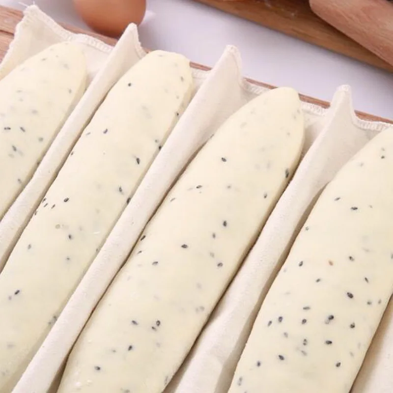 Льняная Ферментированная ткань тесто кастрюли доказательство хлеба багет