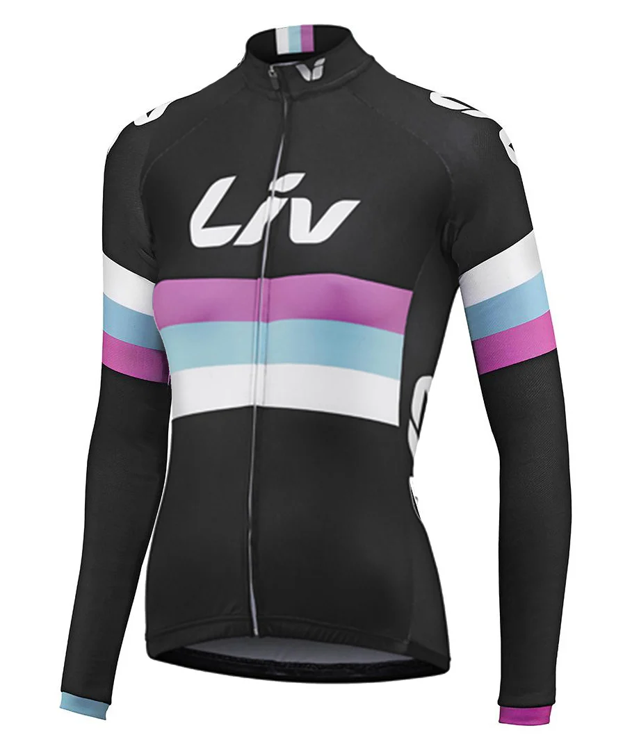 

Cycling Jersey LIV Winter Long Sleeve Bike Clothes Thermal Fleece Roupa De Ciclismo Invierno Hombre MTB Cycling Clothing