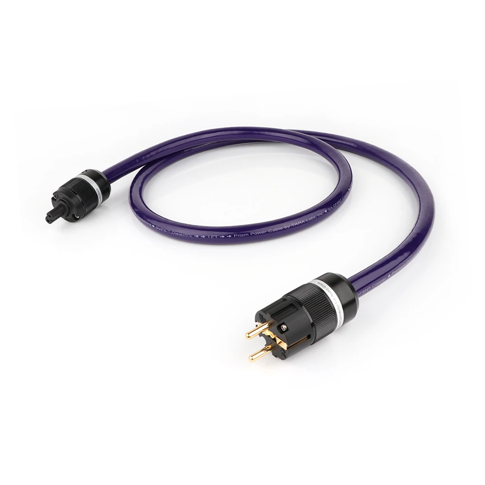 Силовой кабель Preffair D516 AC Schuko с Monosaudio разъемы питания из чистой меди фигурка 8 Hi Fi