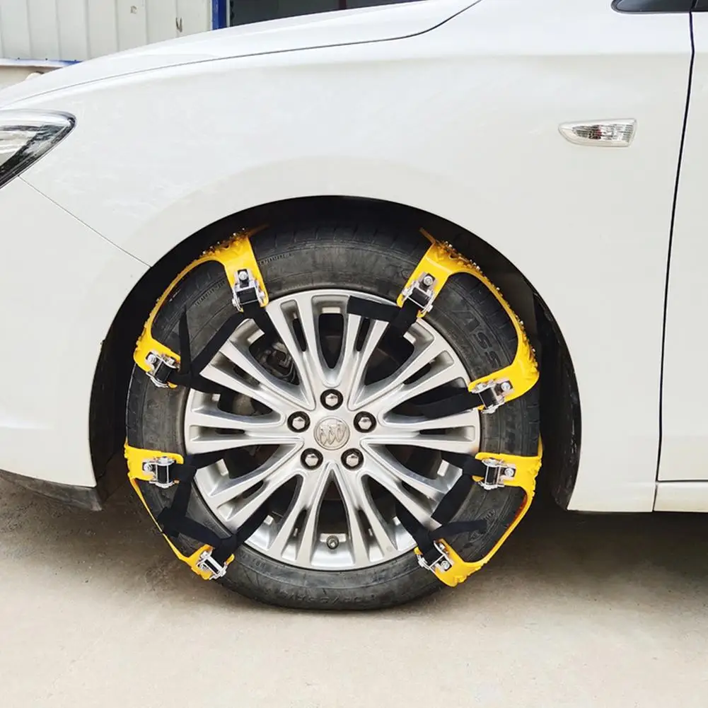 6 шт. противоскользящие цепи для автомобильных зимних шин 165-275 мм | Автомобили и