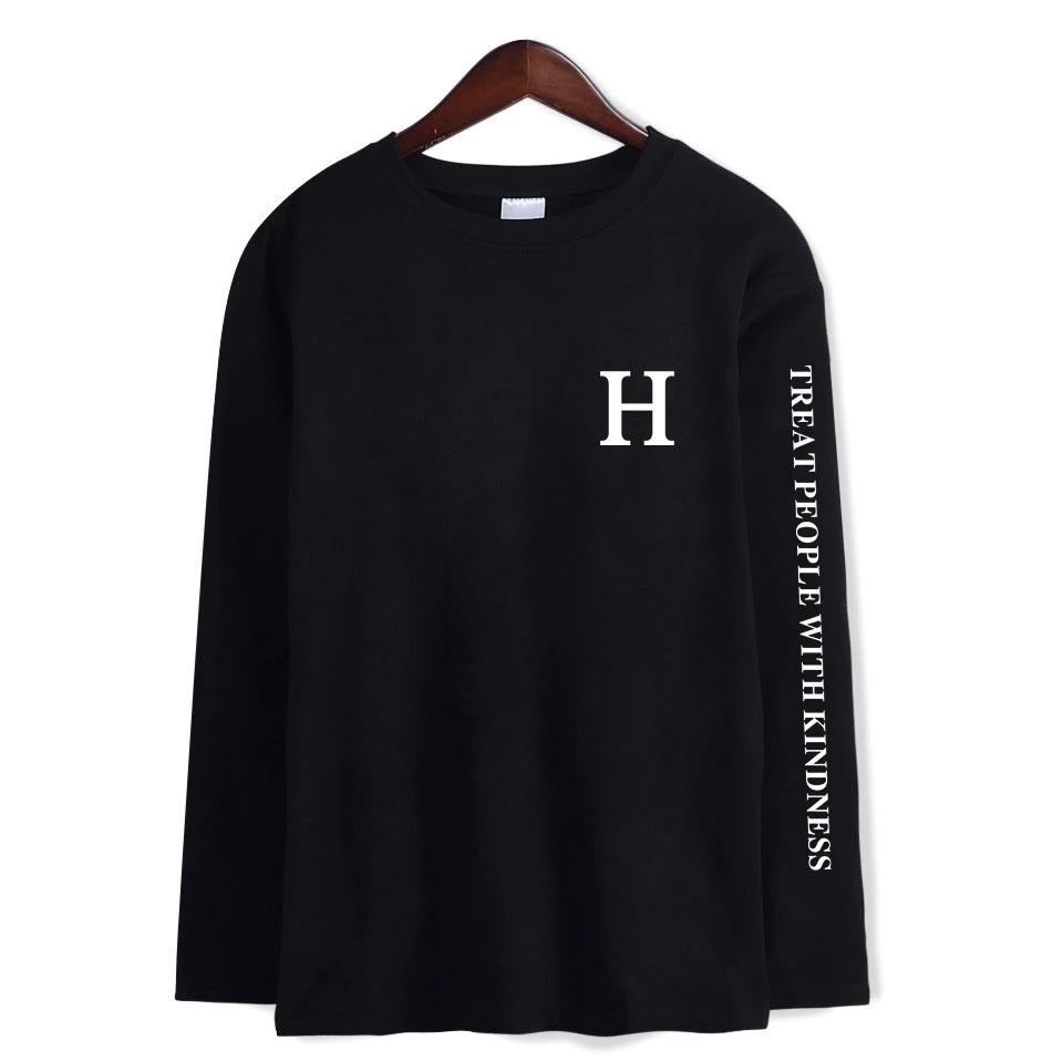 Harry Styles Ifashion Осенние футболки классные теплые свитера с длинным рукавом в стиле