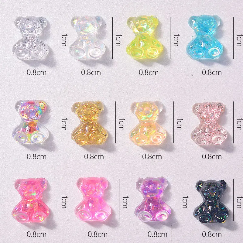 5 шт. красочные стразы день Святого Валентина хрустальные самодельные камни для