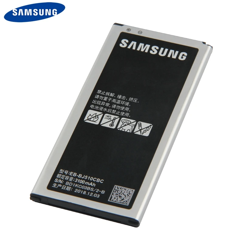 Сменный аккумулятор для телефона EB-BJ510CBC для samsung GALAXY версия J510 j5109 j5108 J5 EB-BJ510CBE аккумулятор 3100 мАч