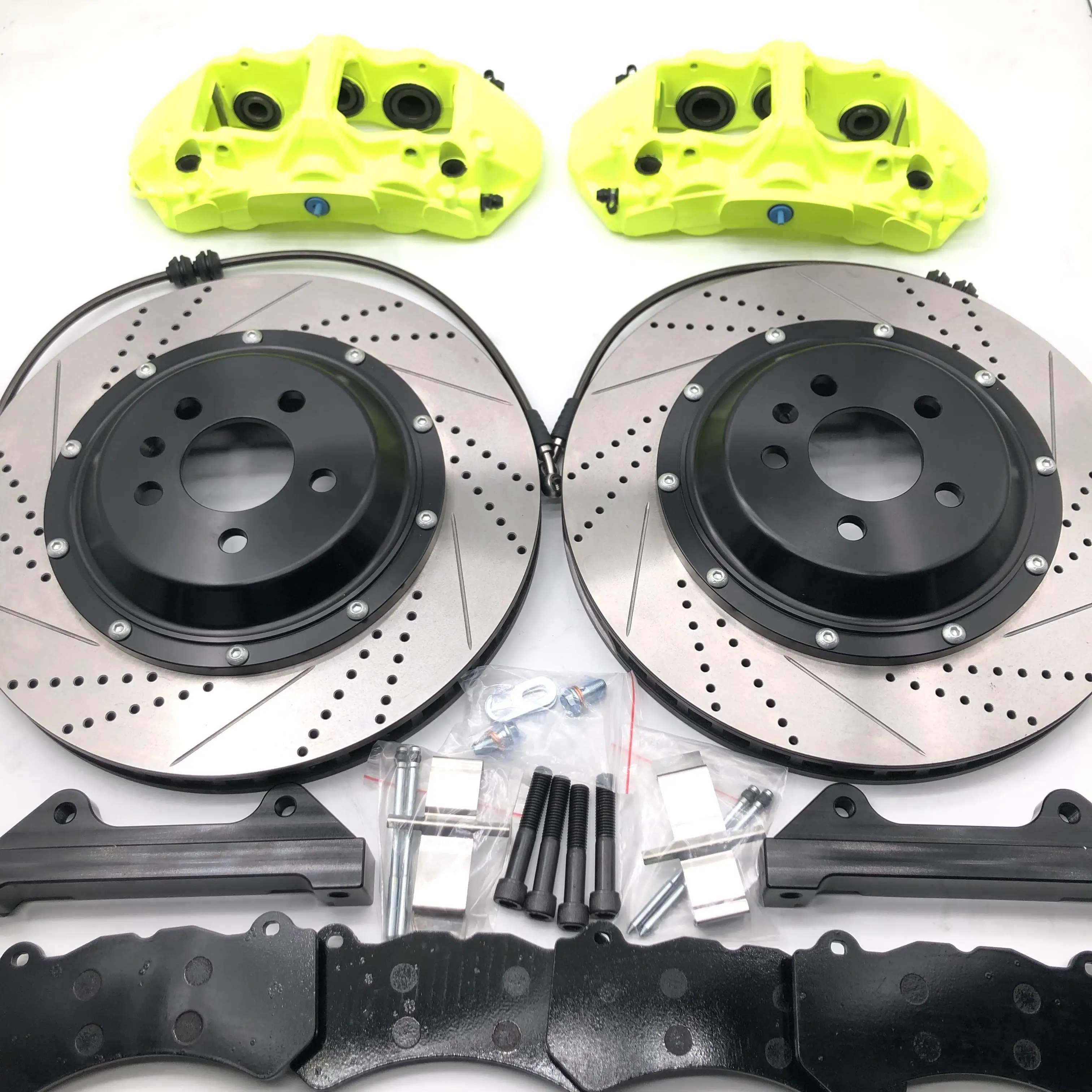 

Jekit car big brake kit 6 pot GT6 caliper 362*32mm disc color type customized fit for-BMW F30 19rim front wheel