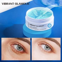 vibrant glamour eye mask moisturizing hyaluronic acid eye patch skin care collagen amino acid gel remove dark circles eye bag