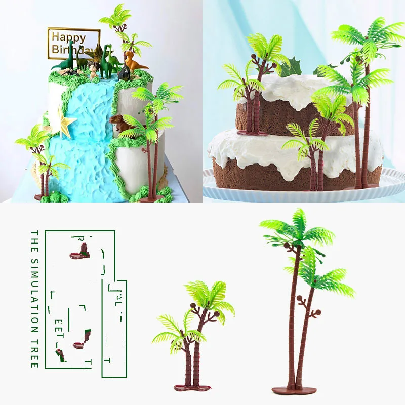 Кокосовое дерево тропический джунгли лес кокосовый динозавр Юрского периода 6