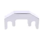 Скрипка Бесшумная металлическая тренировка скрипка бесшумный глушитель Профессиональный 44-12 Тихая практика бесшумный