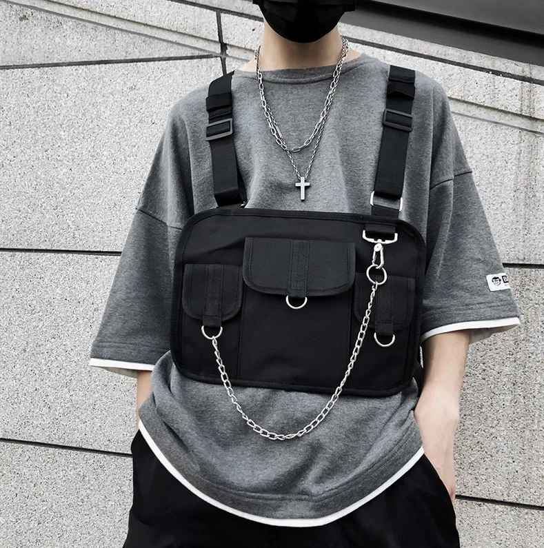 2019 Новый Канье Уэст стрит Инс горячий стиль Грудь Rig Военная Тактическая