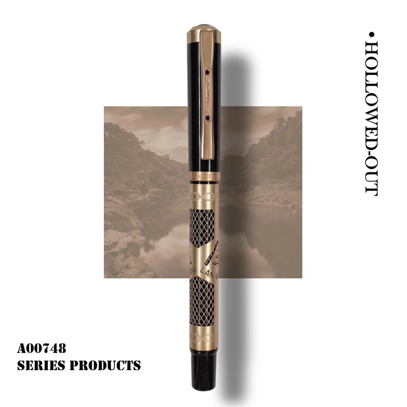 

Ручка перьевая латунная для письма, винтажная ручка с чернилами в античном стиле, подарок для школы и офиса