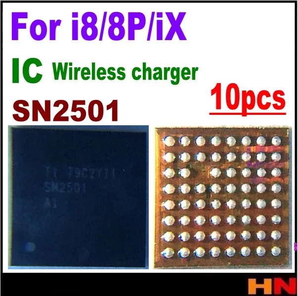 10 шт. беспроводное зарядное устройство для iPhone 8G 8P X 8Plus SN2501 U3300 | Мобильные