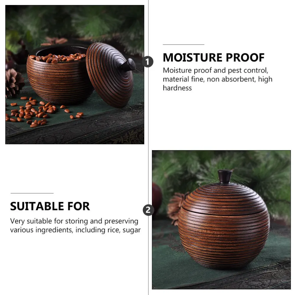 

1Pc Tea Canister Storage Container Sealed Container Coffee Bean Jar