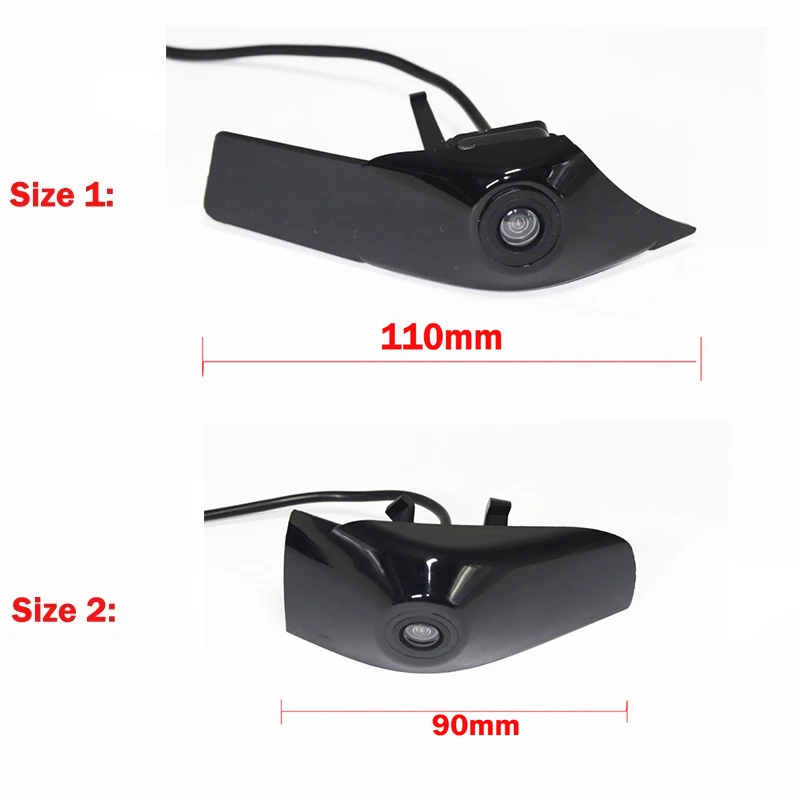 Car front view camera for Toyota Camry 2018 Car Front view Vehicle Camera Night Vision Waterproof Parking Kit CCD HD