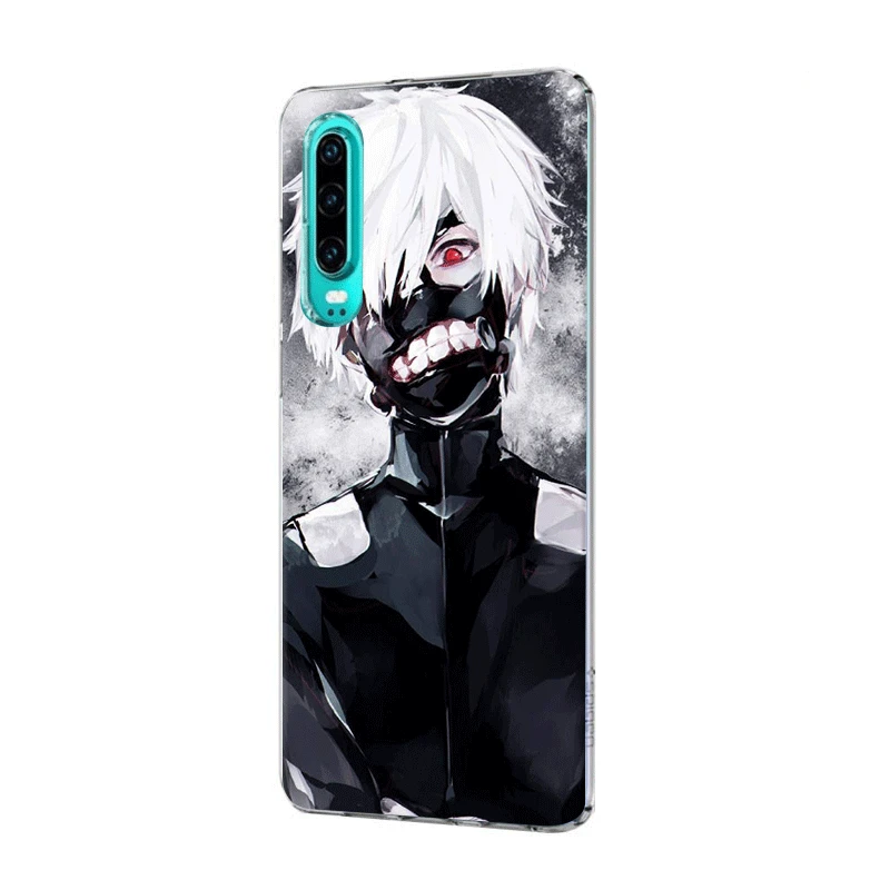 Mobile Phone Case For Honor 6A 6C 7A 7X 8 8X 8C 9 9X 10 20 Lite Pro Hard Cover Anime Tokyo Ghouls Shell | Мобильные телефоны и