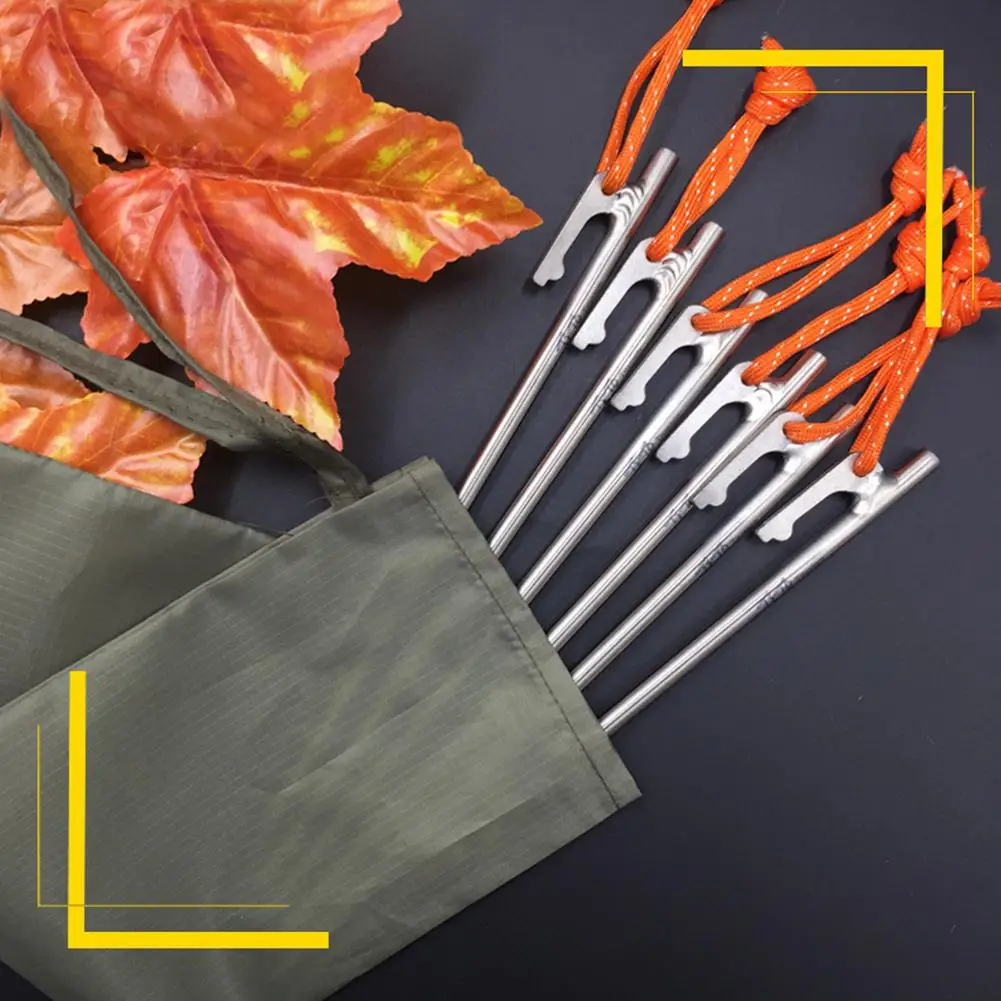 Колышки для палатки из высокопрочного титанового сплава 1 шт. | Спорт и