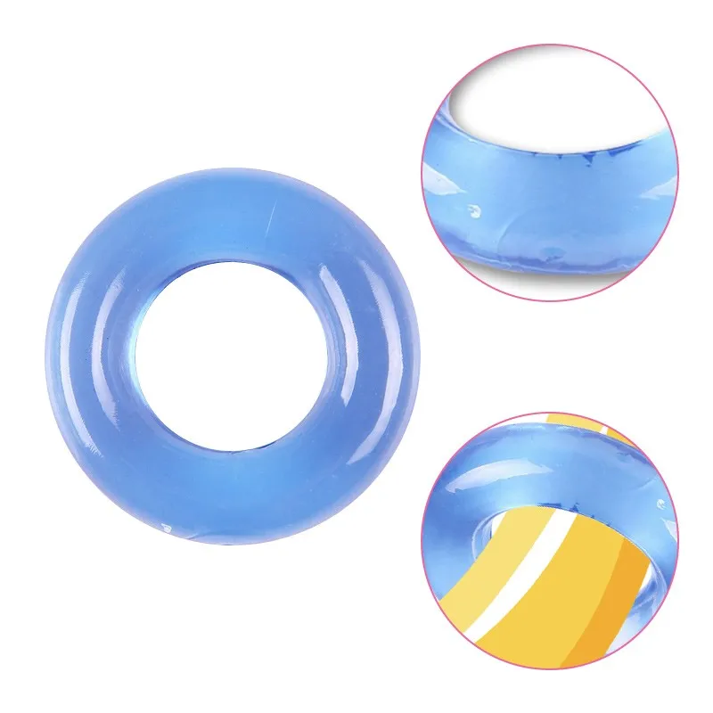 Мягкое кольцо для пениса мужчин Мужской мастурбатор устройство коррекции плоти