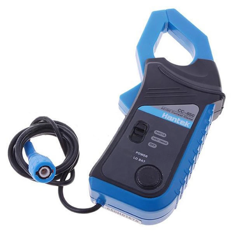 Токоизмерительные клещи для осциллографа Hantek CC650 AC DC мультиметр 400 Гц полоса