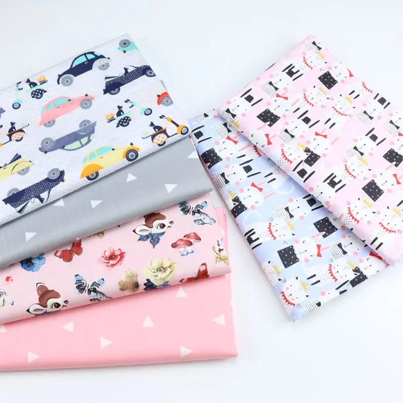 Мультяшный автомобиль сделай сам лоскутное шитье стеганая Толстая четвертья