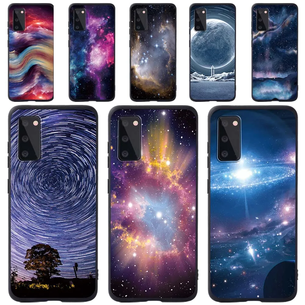 

Mobile Phone Accessories Cases for Samsung S8/S9/S10 /S10 Plus/S20/S20 Plus Starry Sky Series Soft Shell Mobile Phone Case