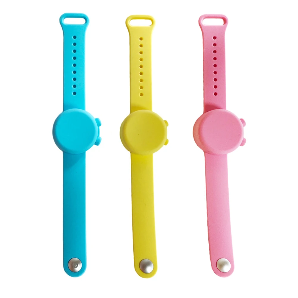 

Hand Sanitizer Disinfectant Sub-packing Silicone Bracelet Wristband Hand Dispenser Wearable Hand Sanitizer Dispenser Pumps