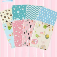baby changing pad infant diapers mattress kids nappy washable cartoon for newborn bedding urine mat waterproof 6075cm