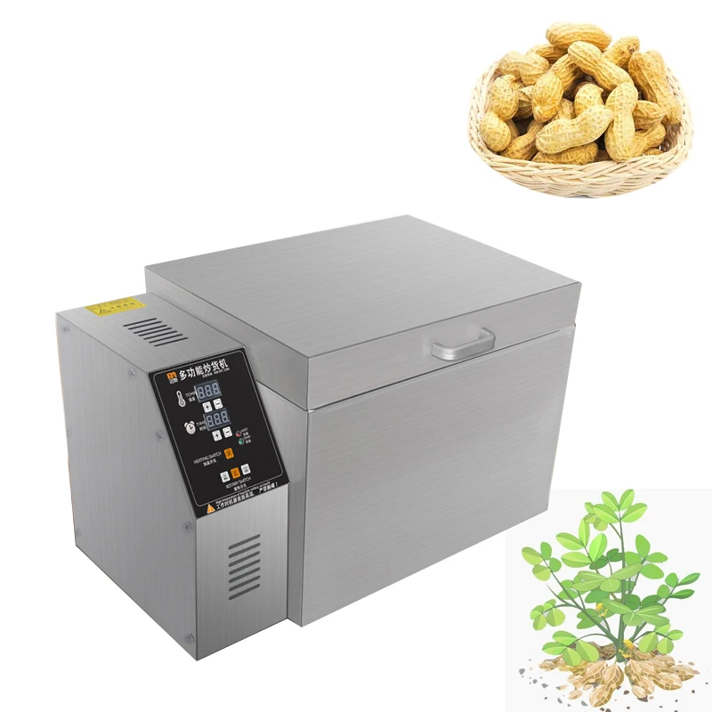 

Electric Roasted Cargo Machine Medicine Roaster Machine Nuts Seeds Baking Machine Coffee Roasting Machine Soybean Roaster