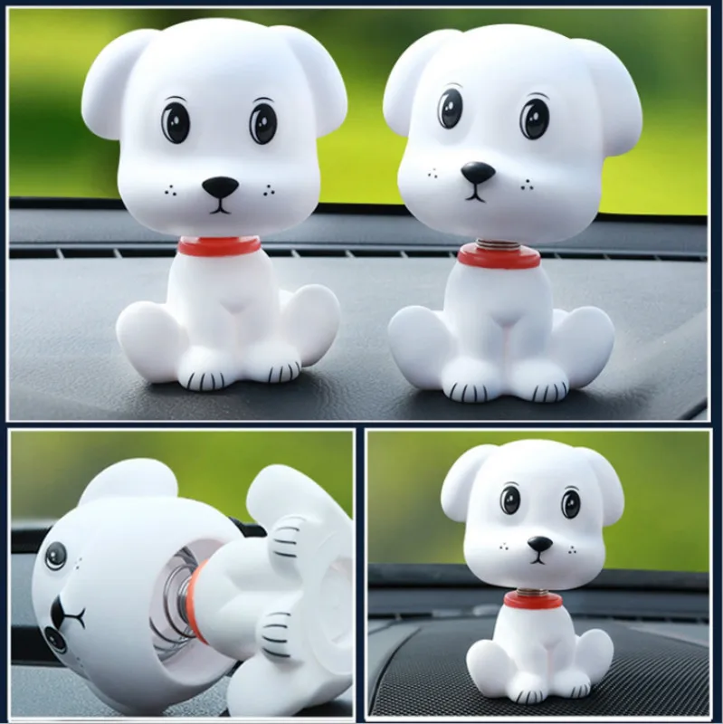 Автомобильные украшения кивающая собака аксессуары для кукол мультяшная голова