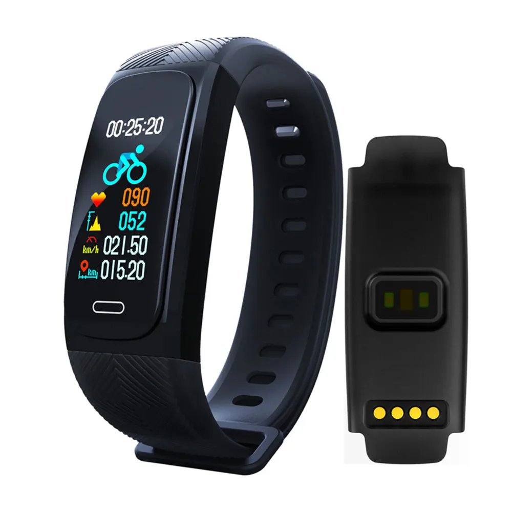 Новый смарт-браслет GPS браслет IP68 100 м Водонепроницаемый монитор сердечного ритма