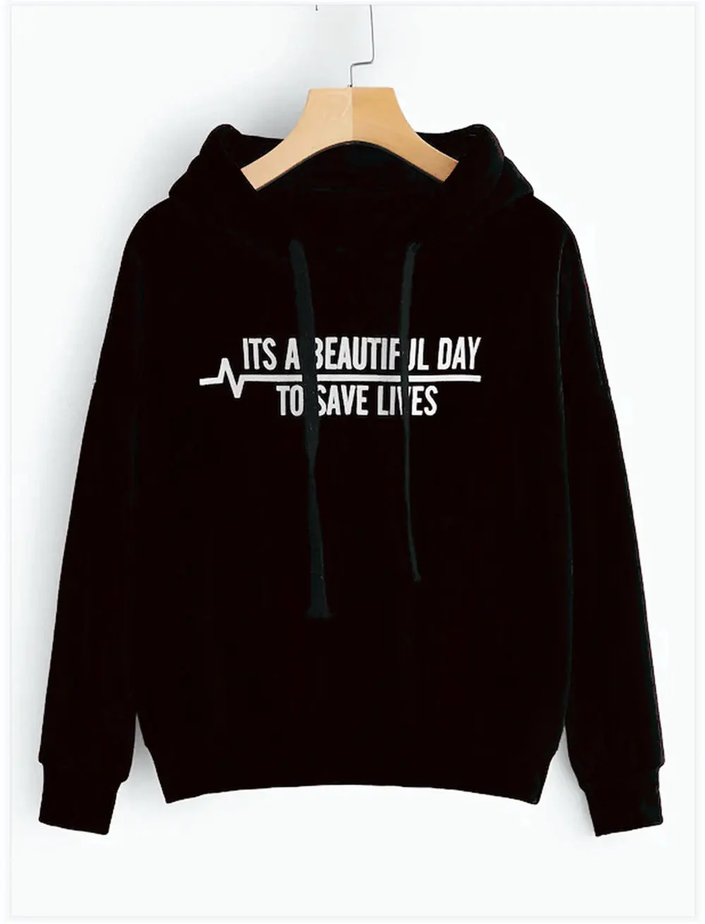 

2020 New Autumn Women Long Sleeve Letter Print Hoodie Hoodies Women Fashion Loose Hooded Top for Shopping Daily Wear Sweatshirts