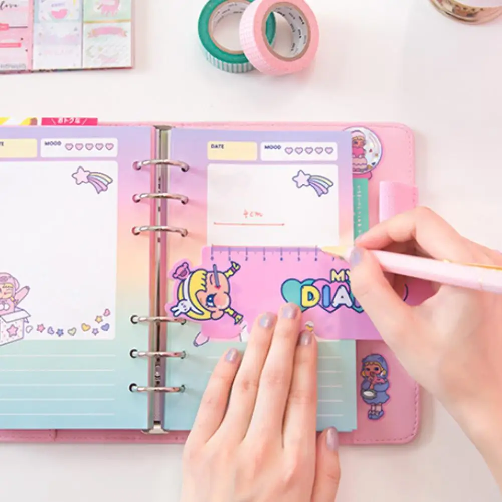 Kawaii Сделай Сам записная книжка A6 корейский дневник на спирали органайзер для