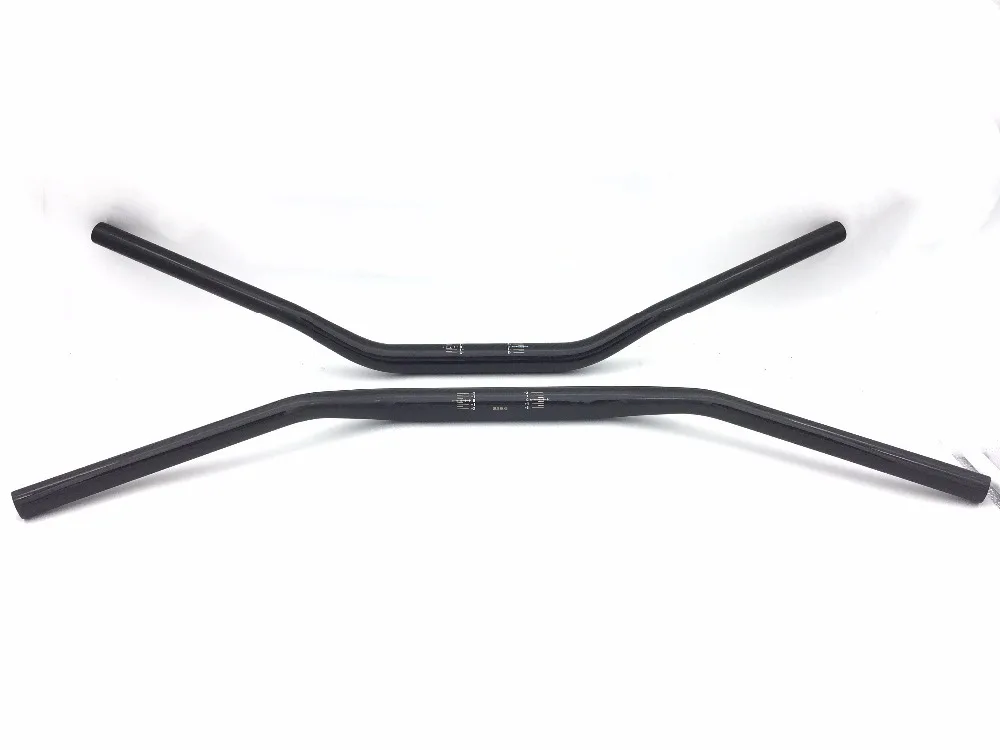 

Motorcycle refitted Huanglong 600 / 300 carbon fiber handlebar variable diameter handlebar BWS silver steel monster msx125