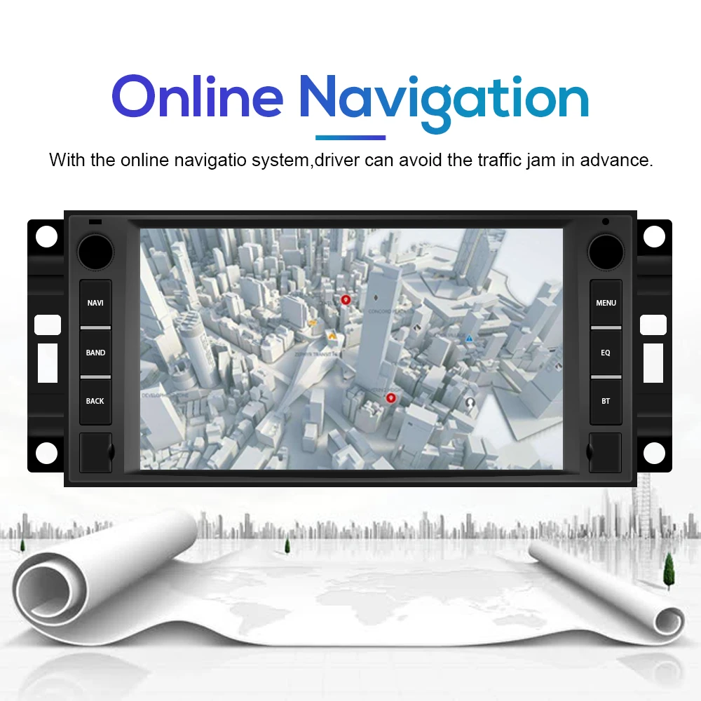 Автомагнитола Leekooluu 2DIN Android 10 GPS-навигация Wi-Fi Carplay мультимедийный плеер для