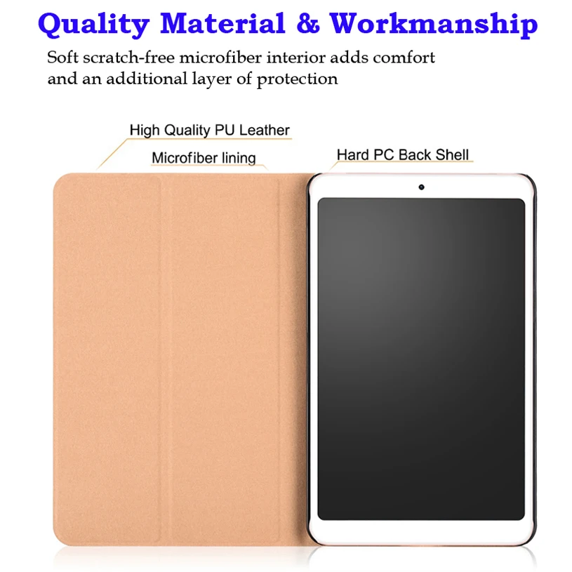 Магнитный чехол для Xiaomi Mi Pad 4 " Подставка для планшета из искусственной кожи защитный чехол для Xiaomi Mi pad4