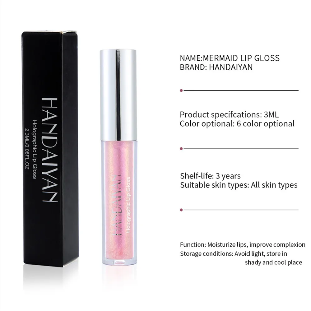 Новая жидкая губная помада 6 цветов водостойкий стойкий блеск для губ глянцевый