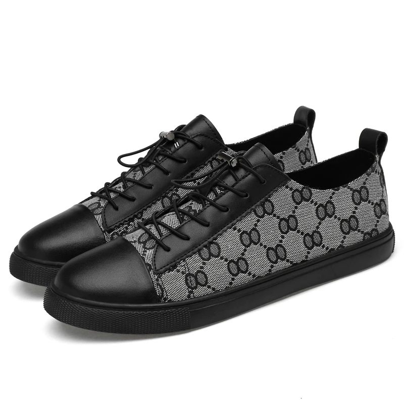 2019 обувь из натуральной кожи Большие размеры 37-46 Мужская женская повседневная