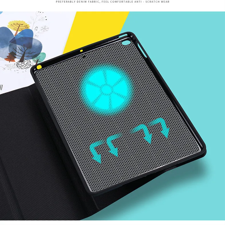 Ультратонкий умный флип-чехол из искусственной кожи с подставкой для Apple iPad Mini 1 2 3