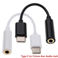 usb c to 3 5mm headphoneearphone jack cable adaptertype c 3 1 male port to 3 5 mm female stereo audio headphone aux connector