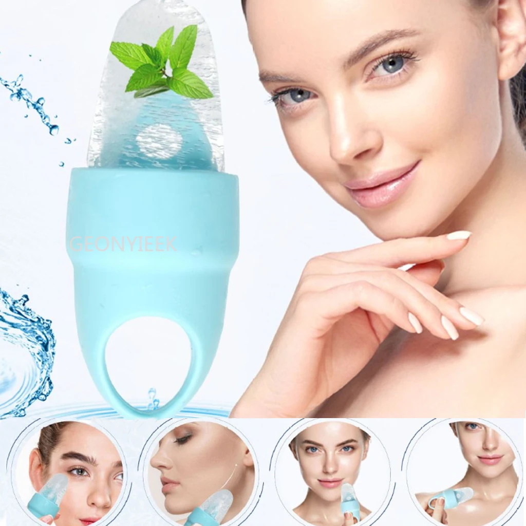 Cooling Ice Massage Cups Cold Roller for Sprains Strains 11x4.5cm Therapy Muscle Spasms Face | Красота и здоровье