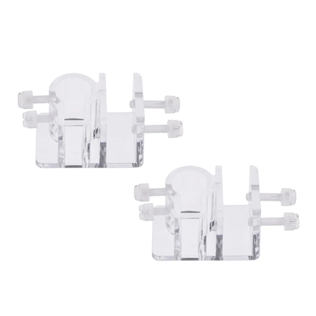 2x Прозрачный Прочный акриловый аквариум для аквариума шланг воды фиксирующий