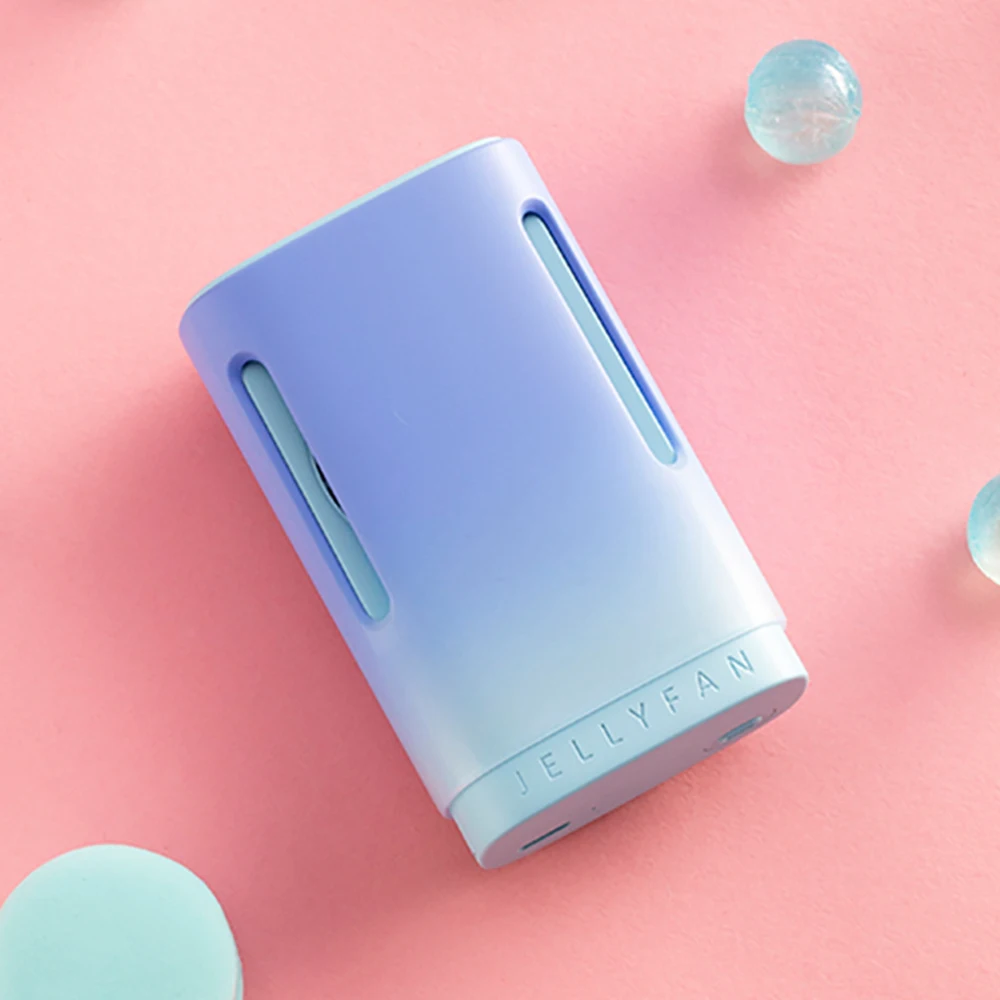 Мини вентилятор на шею портативный беслопастной USB перезаряжаемый бесшумный