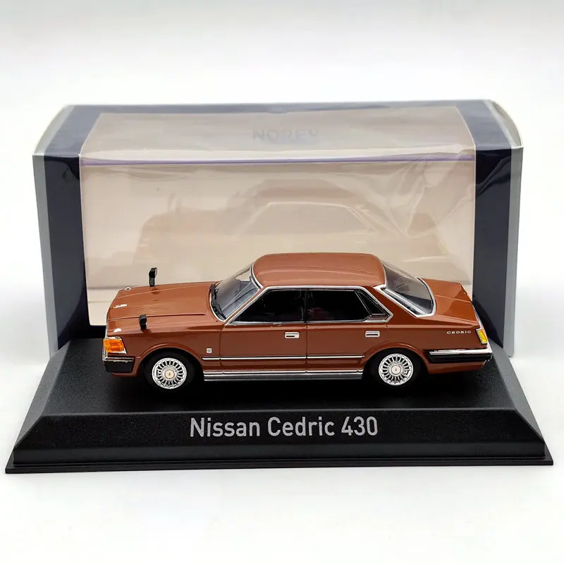 

NOREV 1/43 For N~san Cedric 430 1979 Diecast Models Limited Collection Auto Toys Gift Brown