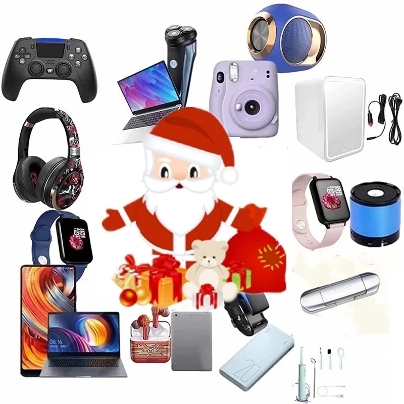 

100%Most Popular New Lucky Mystery Box 100% Surprise High-quality More Precious Item Electronic Products Novelty Christmas Gift